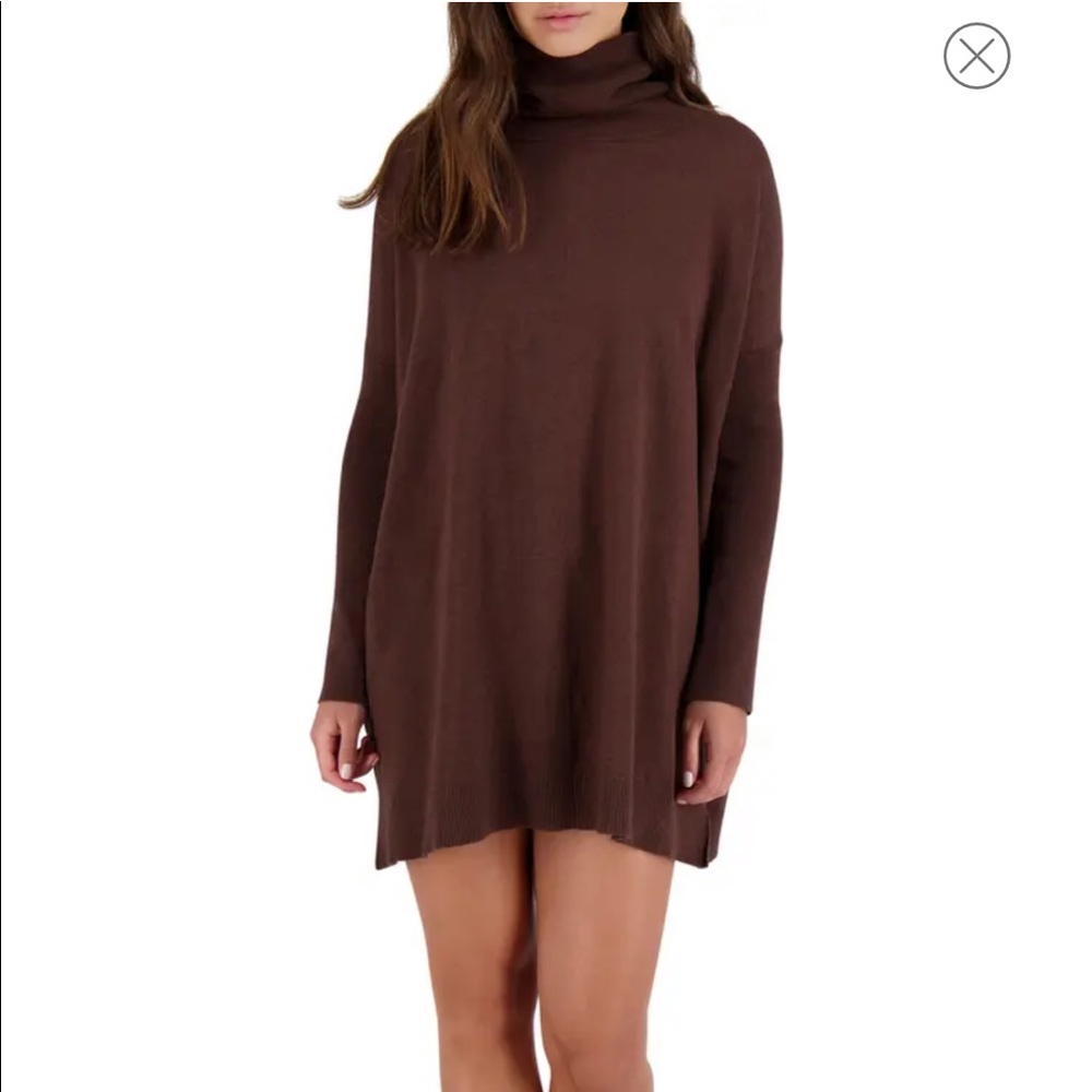 BB Dakota -Turtleneck Long Sleeve Sweater Dress
